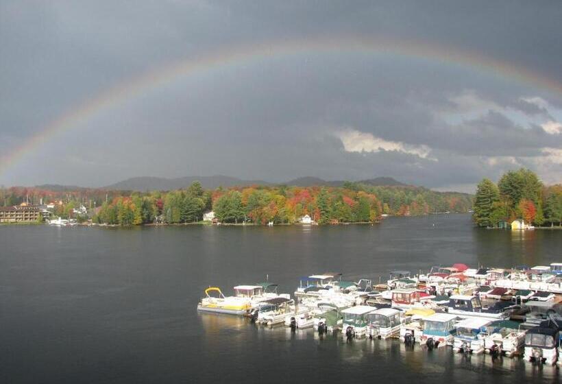 בקתה, Pine Knoll Hotel Lakeside Lodge & Cabin