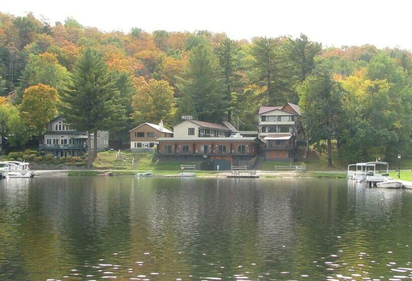 חדר סטנדרט עם מיטת קווין, Pine Knoll Hotel Lakeside Lodge & Cabin