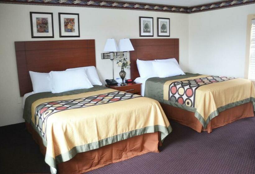 Номер Стандарт 2 Двуспальные Кровати, Scottish Inns Potsdam