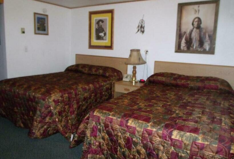 스탠다드 룸 더블 침대 2개, Antler Motel