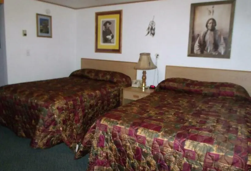 ２ダブルベッドのスタンダードルーム, Antler Motel