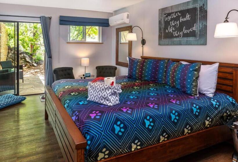 带大床的高级房间, Sheridan House Inn Adult Only Accommodation