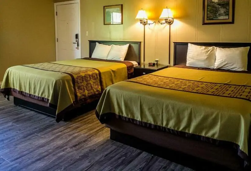 ２ダブルベッドのスタンダードルーム, Charm Motel & Suites
