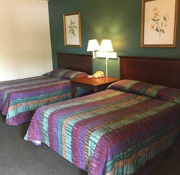 Номер Стандарт 2 Двуспальные Кровати, Hudson Plaza Motel Bayonne Jersey City