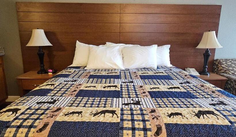 חדר דחוקס עם מיטת קינג, Mill Village Motel