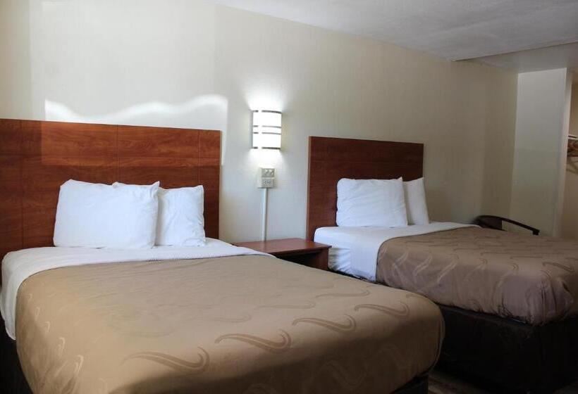 带2个双人床的标准工作室, Evergreen Inn And R.v