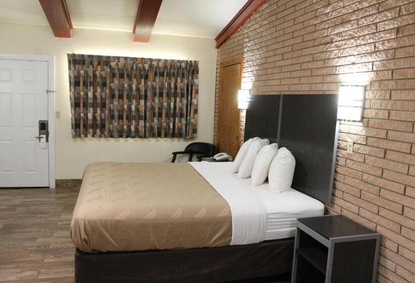 带大床的标准间, Evergreen Inn And R.v