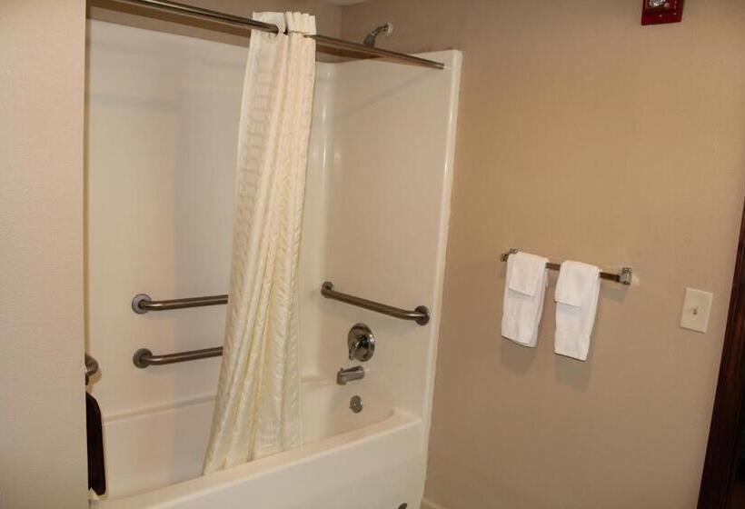 适合残疾人士使用的带超级大床的标准间, Highland Inn Denham Springs Baton Rouge East