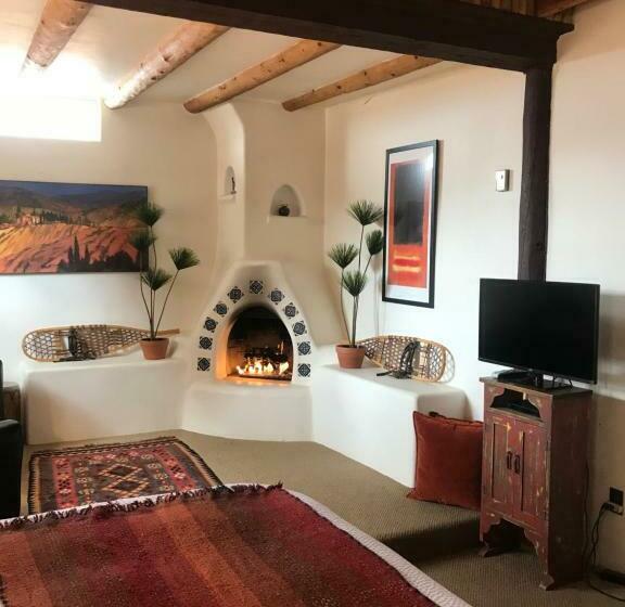 חדר דלוקס עם מיטת קינג, Old Taos Guesthouse B&b