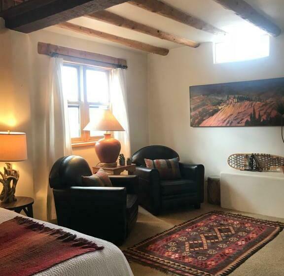 חדר דלוקס עם מיטת קינג, Old Taos Guesthouse B&b