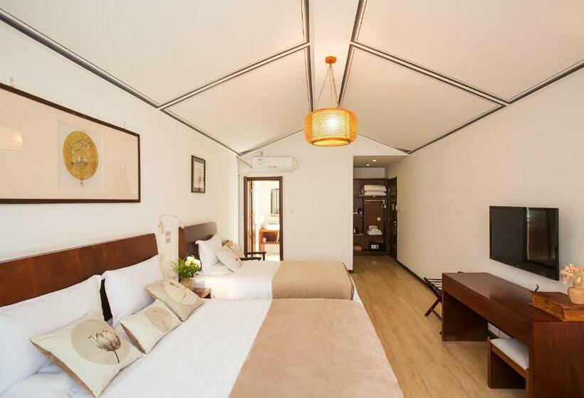 חדר משפחתי, Dali Yanyuan Mountain Retreat