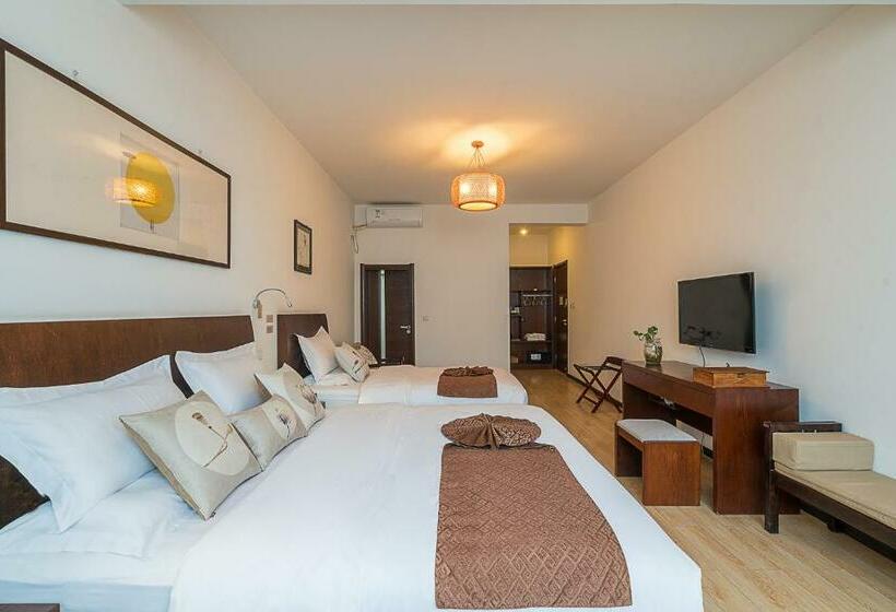 חדר משפחתי, Dali Yanyuan Mountain Retreat