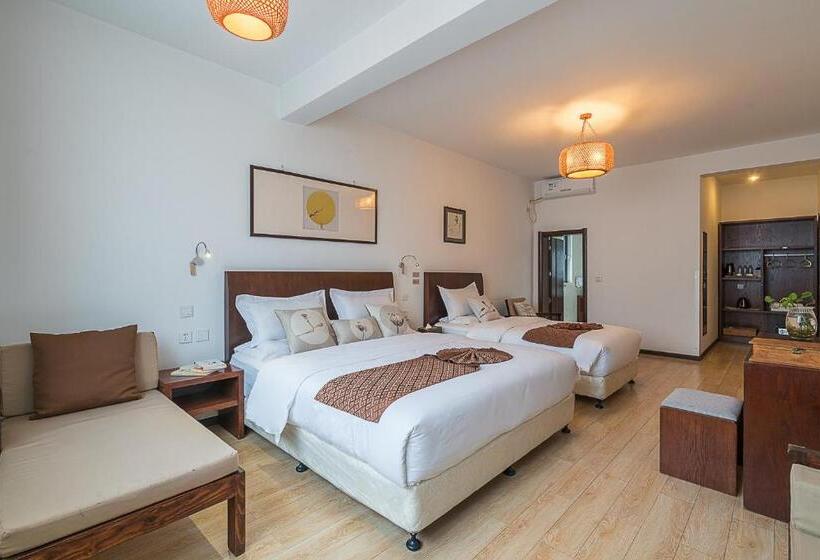 חדר משפחתי, Dali Yanyuan Mountain Retreat