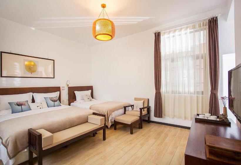 חדר משפחתי, Dali Yanyuan Mountain Retreat