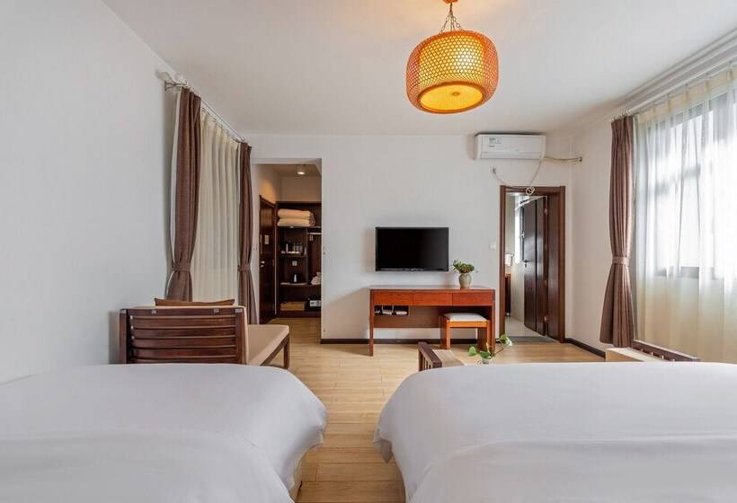 חדר משפחתי, Dali Yanyuan Mountain Retreat