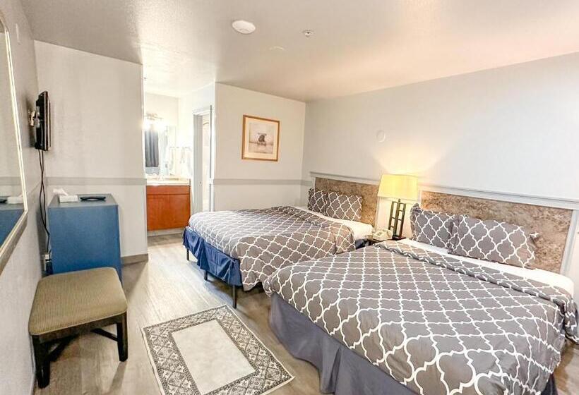 غرفه قياسيه سريرين مزدوجين, Americas Inn & Suite
