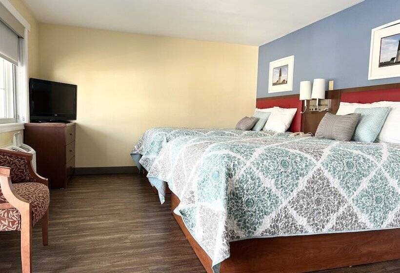 带2个双人床的标准工作室, Scarborough Beach Motel