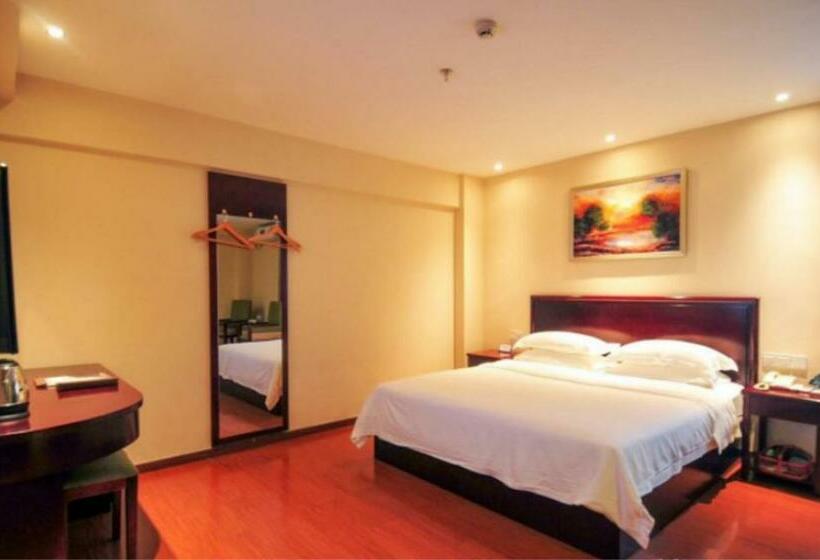 חדר דחוקס עם מיטת קינג, Greentree Inn Hainan Haikou Haifu Road Provincial Government Express