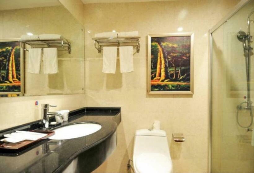 חדר דחוקס עם מיטת קינג, Greentree Inn Hainan Haikou Haifu Road Provincial Government Express