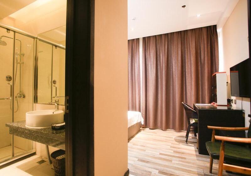 חדר סטנדרט, Greentree Inn Shandong North Weihai Station North International Bathing Beach Business