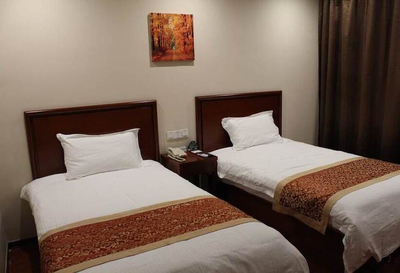 اتاق استاندارد, Greentree Inn Shanghai  Hongqiao Hub Convention Center Jinghua Road Shell