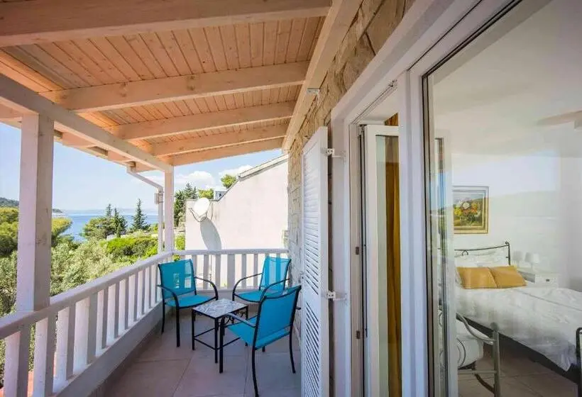オーシャンビューのデラックストリプルルーム, Boutique Guesthouse Sveti Petar, On The Beach, Heated Pool & Boat Berth Adult Only