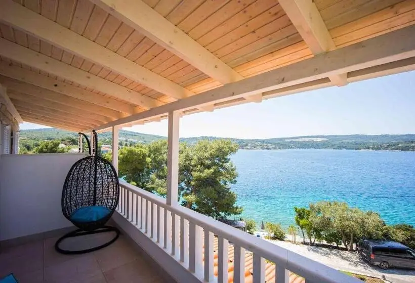 オーシャンビューのデラックストリプルルーム, Boutique Guesthouse Sveti Petar, On The Beach, Heated Pool & Boat Berth Adult Only