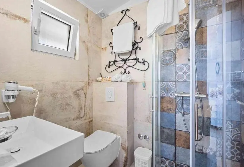 オーシャンビュースタンダードルームバルコニー付き, Boutique Guesthouse Sveti Petar, On The Beach, Heated Pool & Boat Berth Adult Only