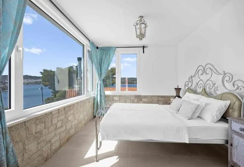 片側に海が見えるデラックスルーム, Boutique Guesthouse Sveti Petar, On The Beach, Heated Pool & Boat Berth Adult Only