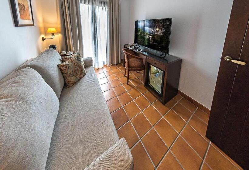 带阳台套房, Ic Hoteles   Restaurante Casa García Almonaster La Real