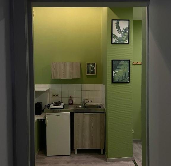 اتاق استاندارد با سرویس بهداشتی مشترک, European District Hostel