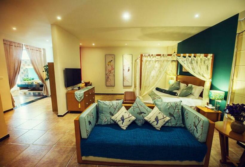 바다 전망 스위트, Dali Two Birds Inn