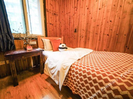 اتاق یک نفره پایه با سرویس بهداشتی مشترک, Chengdu Mix Hostel Courtyard Poshpacker