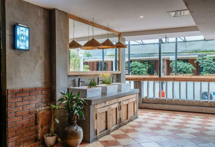 اتاق راحتی, Chengdu Mix Hostel Courtyard Poshpacker
