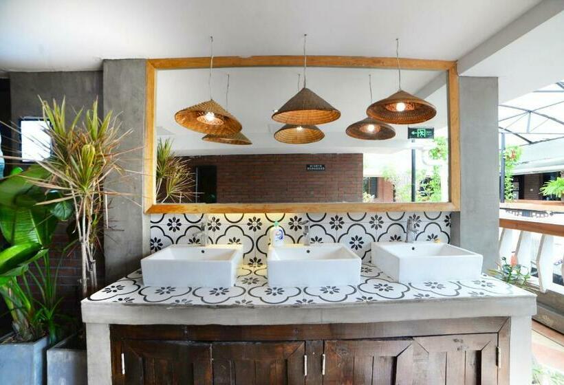 اتاق راحتی, Chengdu Mix Hostel Courtyard Poshpacker