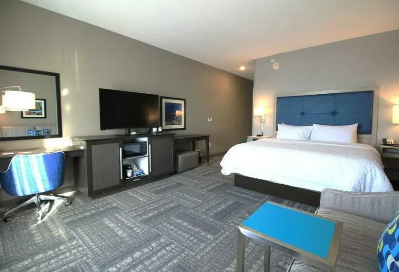 キングサイズベッドのスタンダードルーム, Hampton Inn West Plains