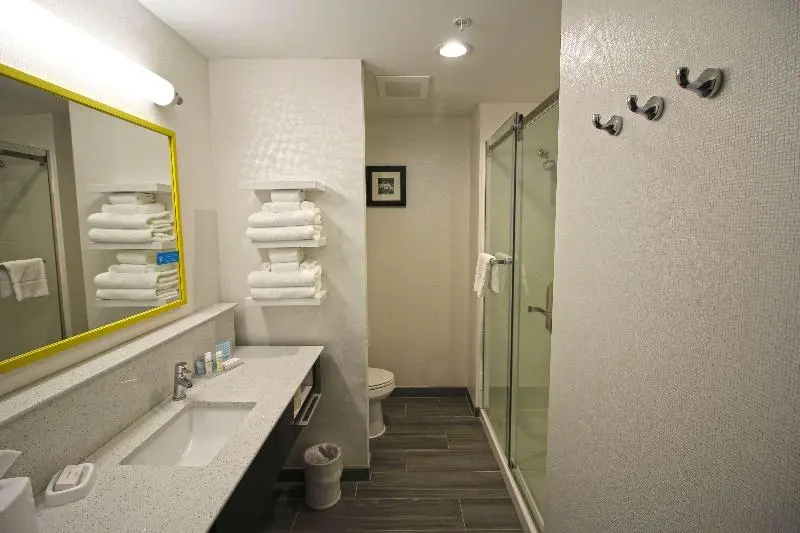身障者適用キングサイズベッドルーム, Hampton Inn West Plains