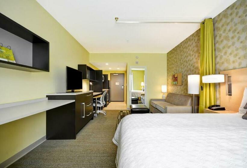 스탠다드 스튜디오 킹침대, Home2 Suites By Hilton Rock Hill
