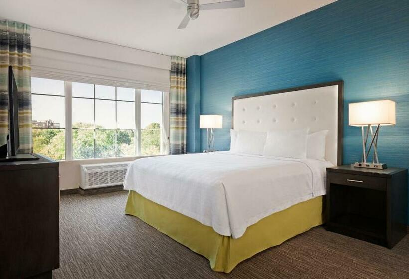 带大床的套房, Homewood Suites By Hilton Charlotte/southpark
