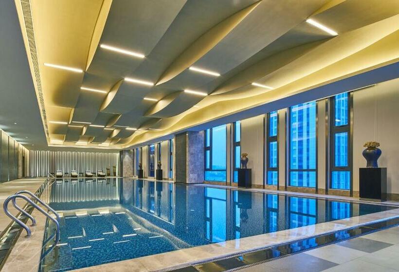 חדר דחוקס עם מיטת קינג, Wanda Realm Shangrao