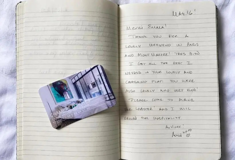 ガーデンビューデラックスルーム, Montmartre Romantic, Bed & Breakfast   Paris