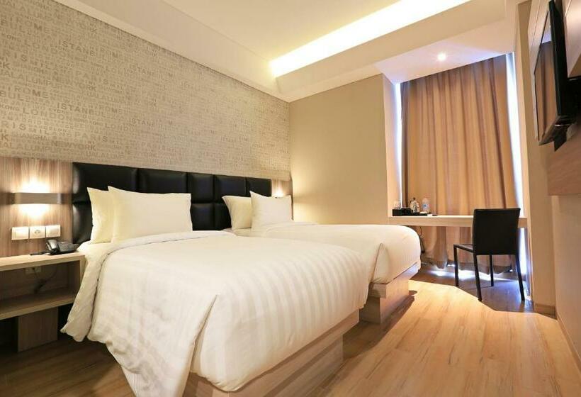 디럭스 룸, Luminor Hotel Jambi Kebun Jeruk By Wh