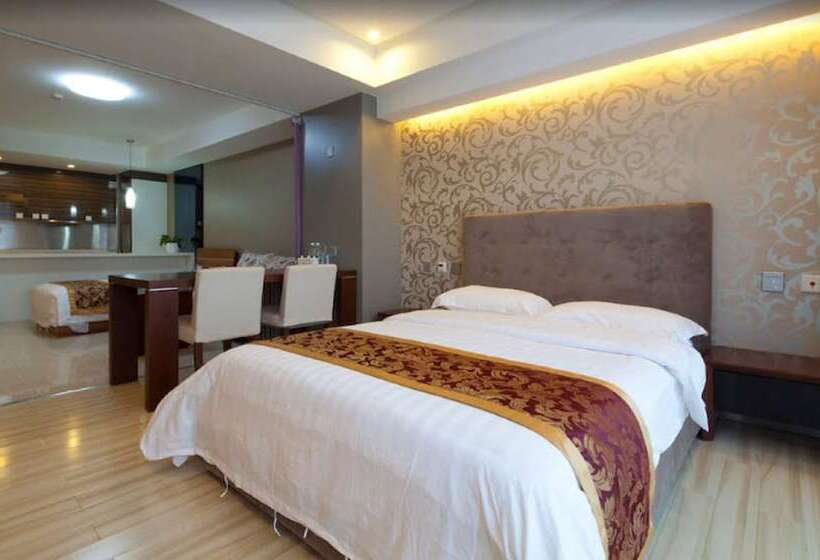 غرفة قياسية رباعية, Wangfujing Xin Xiang Ya Yuan Apartment