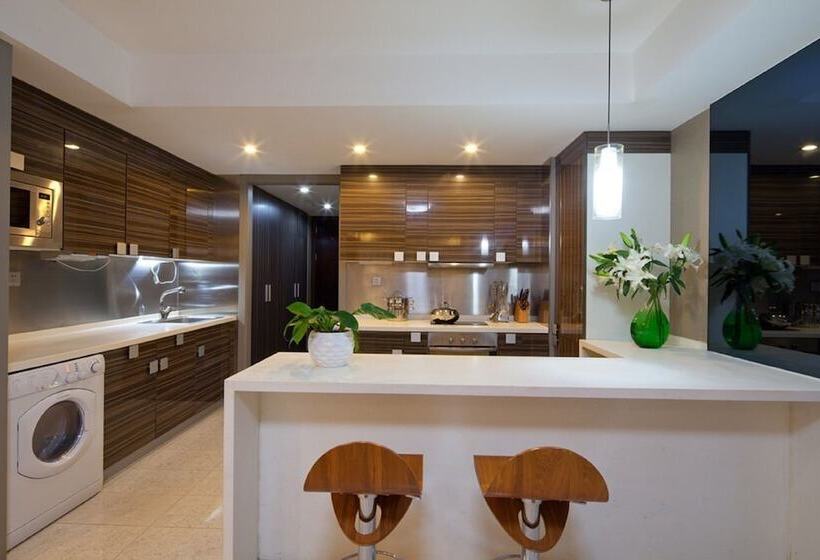 غرفة قياسية رباعية, Wangfujing Xin Xiang Ya Yuan Apartment