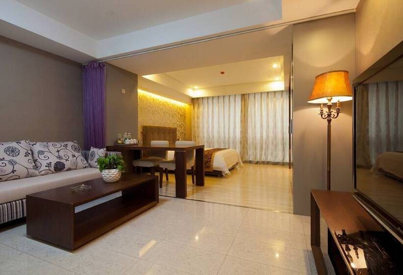 غرفة قياسية رباعية, Wangfujing Xin Xiang Ya Yuan Apartment