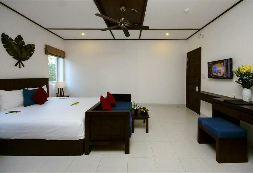 اتاق سوپریور با چشمانداز باغ, Tam Thanh Beach Resort & Spa