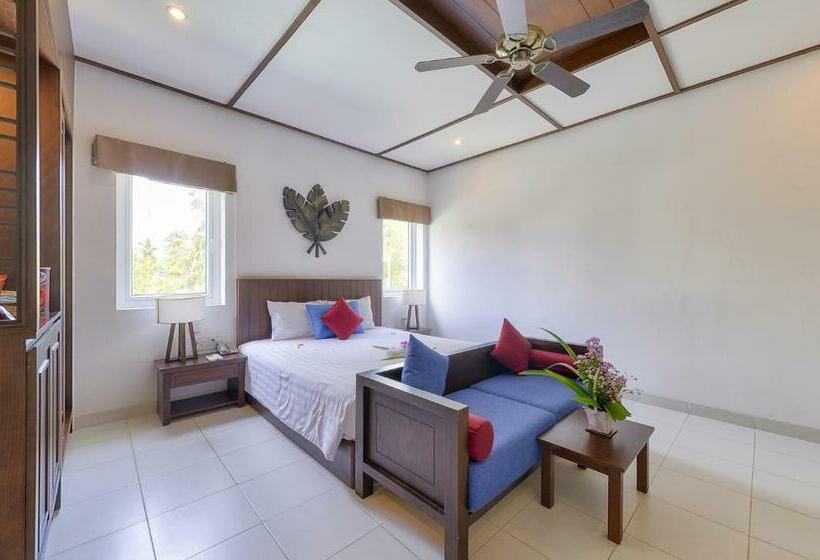 اتاق سوپریور با چشمانداز باغ, Tam Thanh Beach Resort & Spa