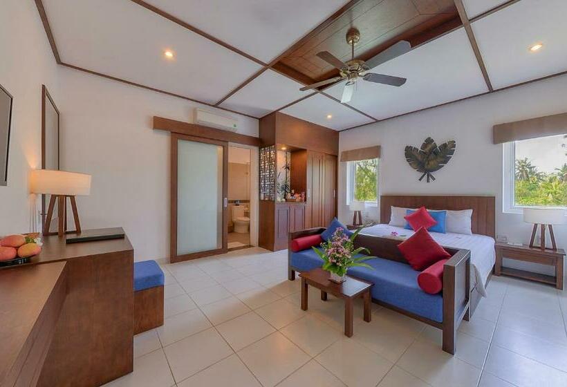 اتاق سوپریور با چشمانداز باغ, Tam Thanh Beach Resort & Spa