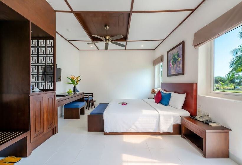 اتاق سوپریور با چشمانداز باغ, Tam Thanh Beach Resort & Spa
