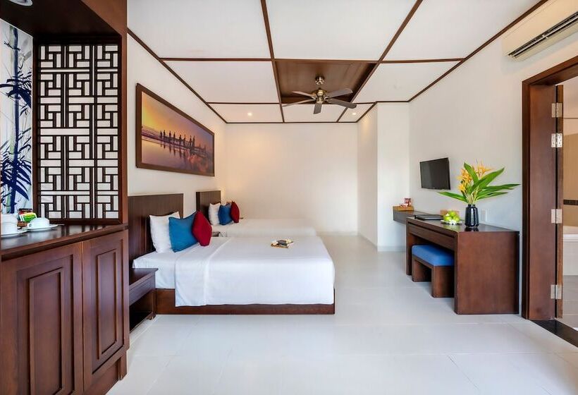 اتاق سوپریور با چشمانداز باغ, Tam Thanh Beach Resort & Spa